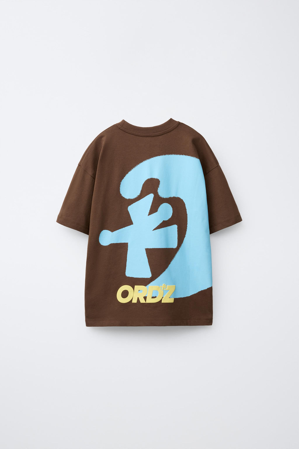 CAMISETA ESTAMAPADO LOGO / Marr?n
