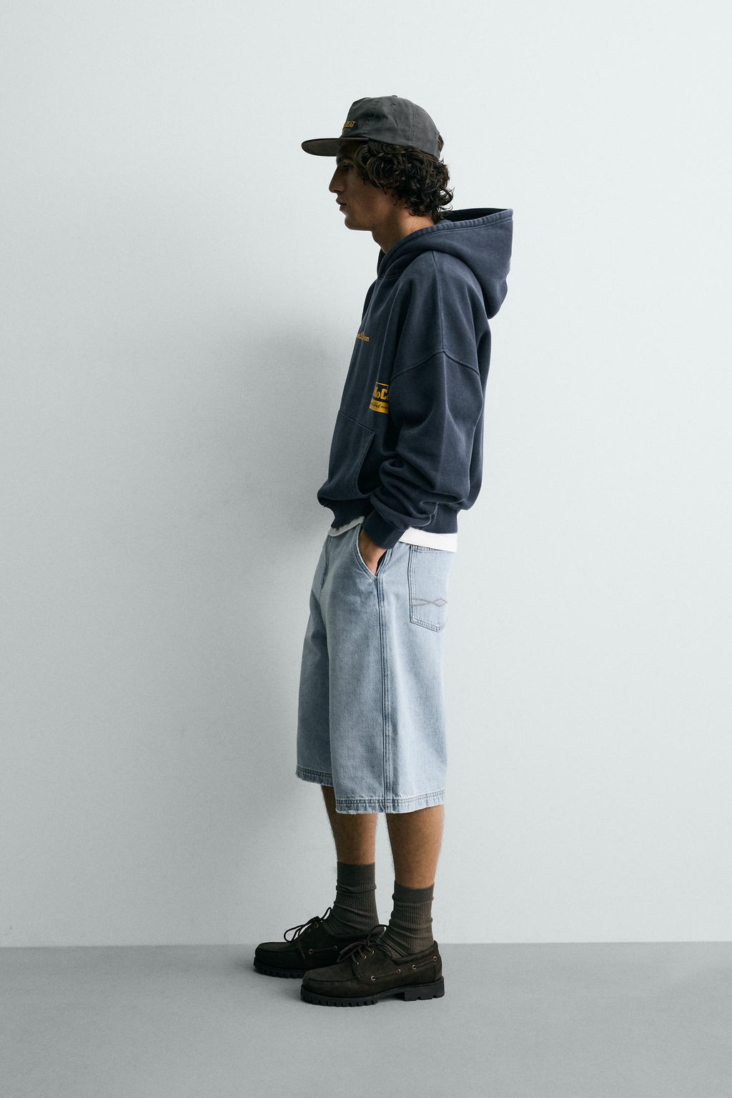COMBINED SLOGAN FORD  HOODIE - Zara фото 4