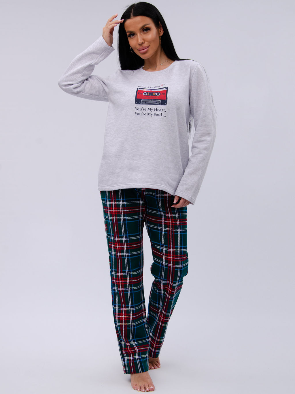 Пижама "Диско", футер начёс