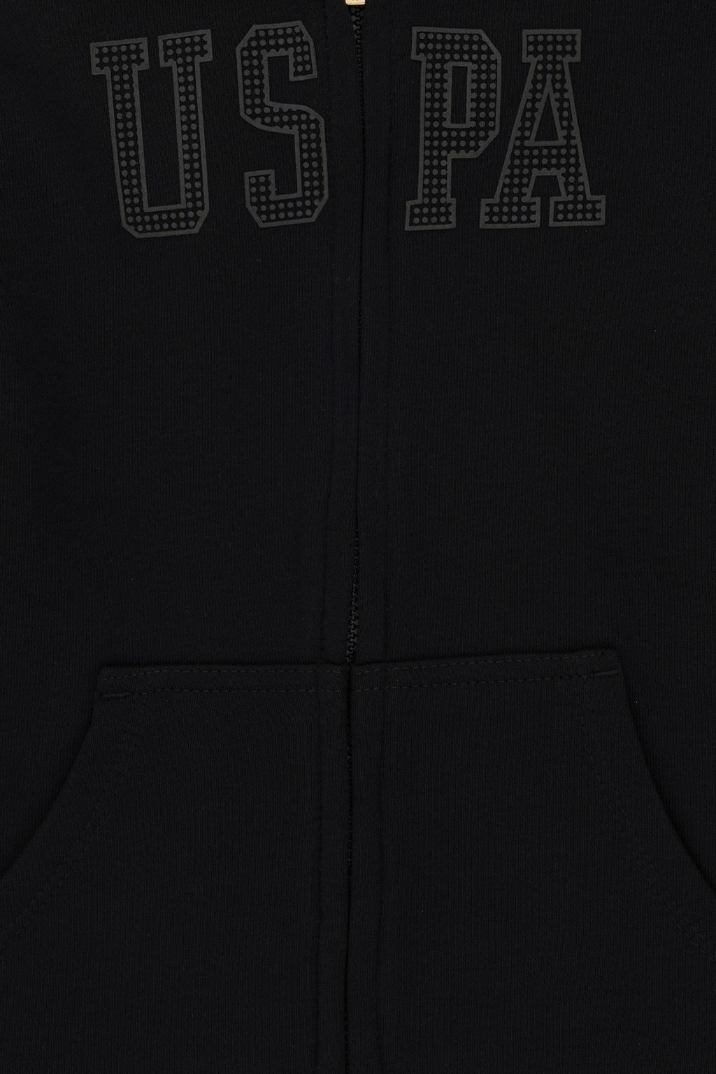 Черный базовый свитшот для девочек Неожиданная скидка в корзине - U.s. polo assn фото 3