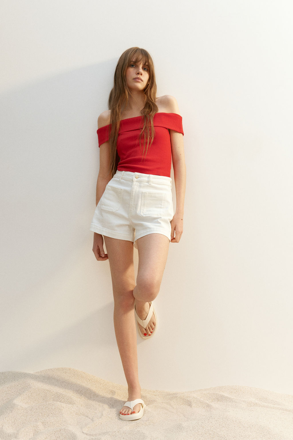 Top off-the-shoulder de canal? - H&m фото 7