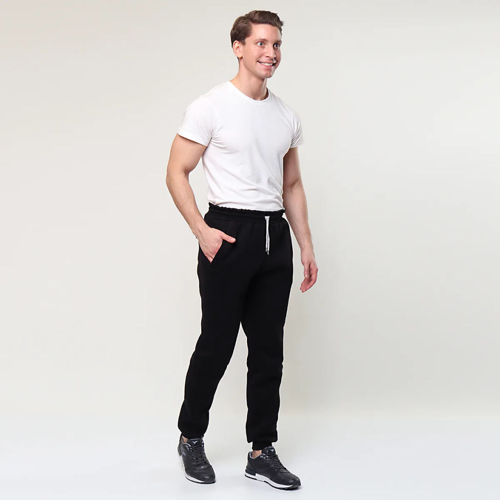 RODOS Брюки М-224 Чёрный/Серый