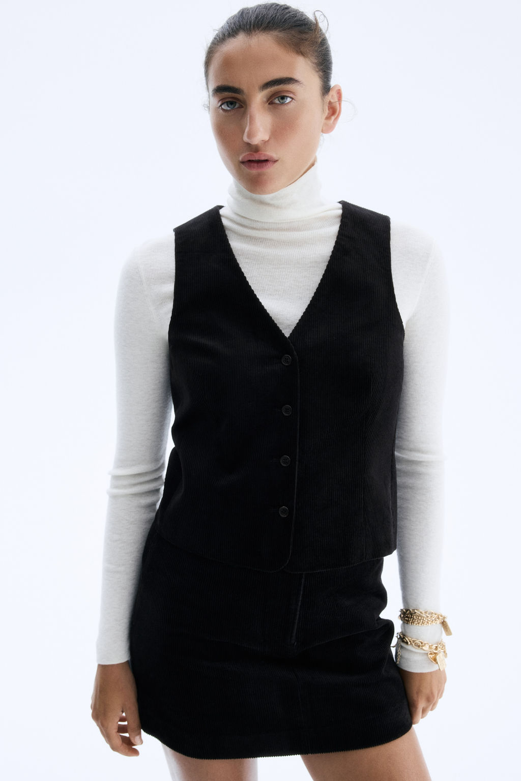 Chaleco con escote de pico - H&m фото 3
