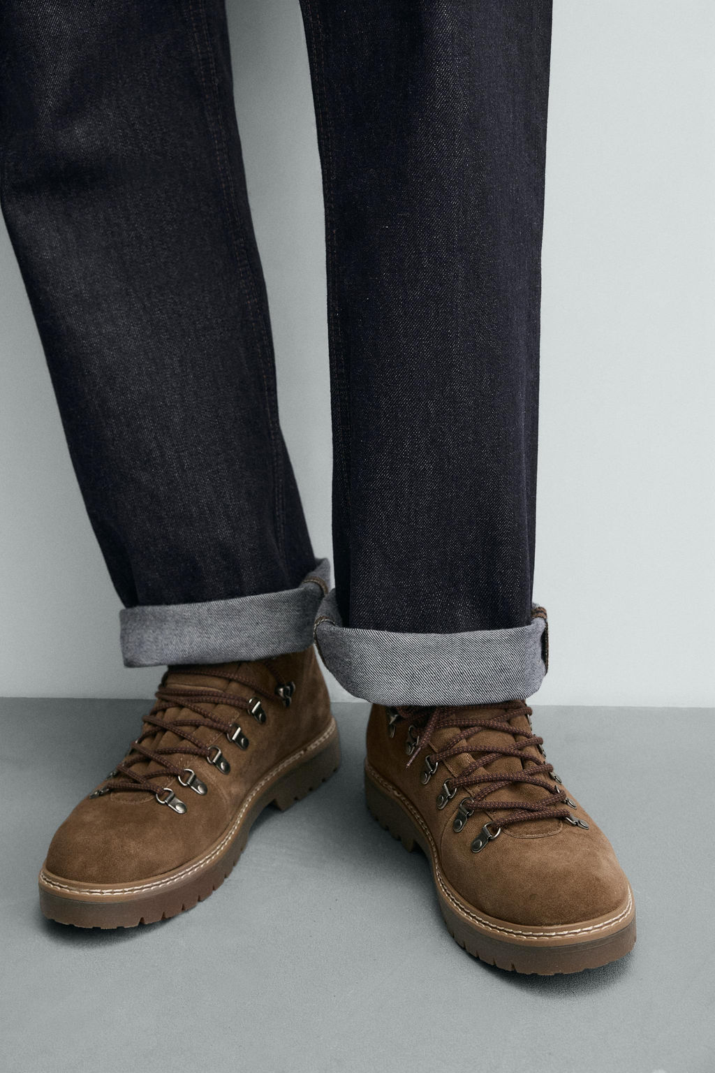 CHUNKY LEATHER BOOTS - Zara фото 3