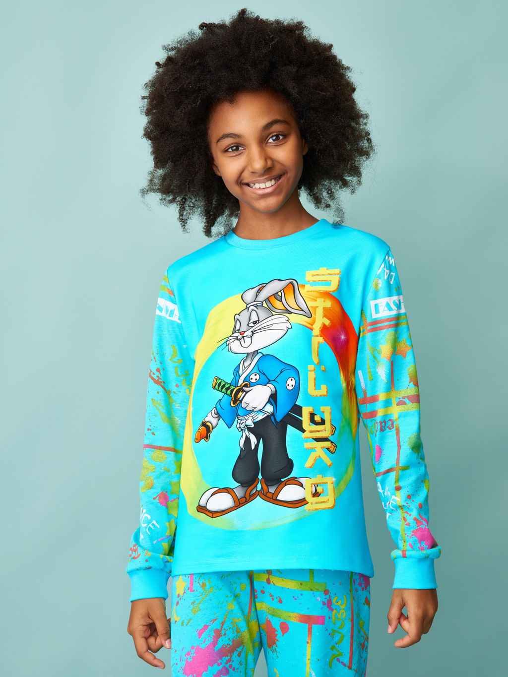 Пижама "Акеми",бирюзовый