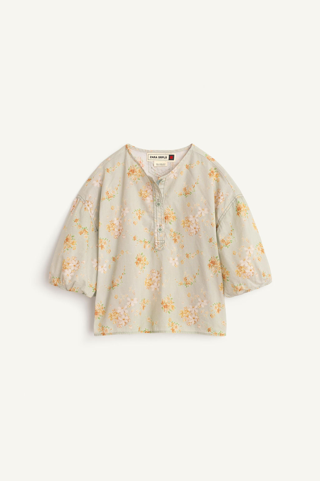 FLRS SHRT / Estampado - Zara фото 4