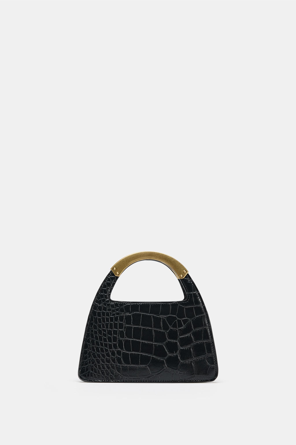 CITY BAG WITH METAL HANDLE - Zara фото 3