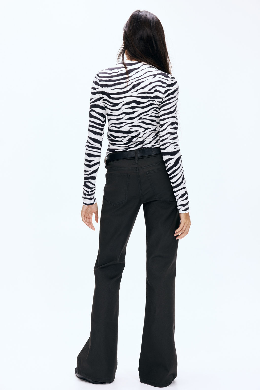 Flared Low Jeans - H&m фото 3
