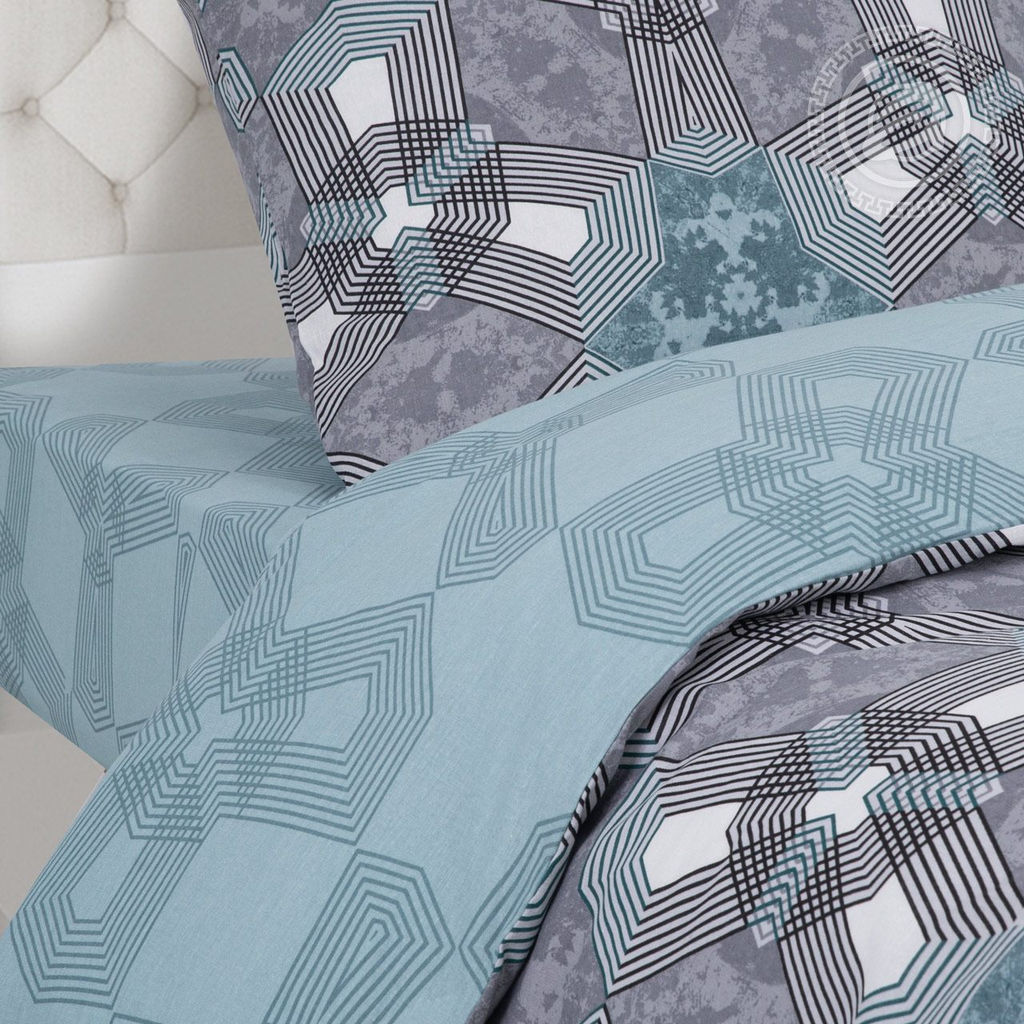 Постельное бельё Токио (бязь премиум) Евро/Пододеяльник: 1 шт. - 215*200; Простыня: 1 шт. - 220*240; Наволочка: 2 шт. - 70*70; Премиум - Артпостель фото 3