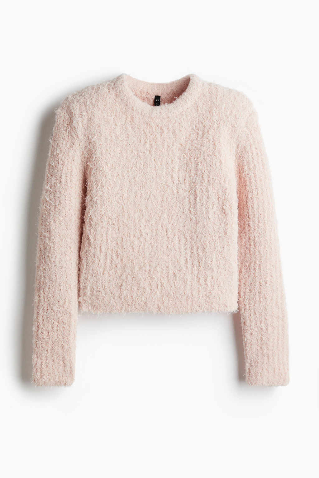 Jersey en punto efecto pelo con hombreras - H&m фото 6