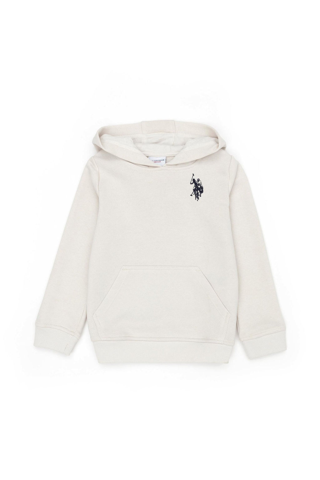 U. S. Polo Assn / Детская базовая толстовка с капюшоном Stone - U.s. polo assn фото 2