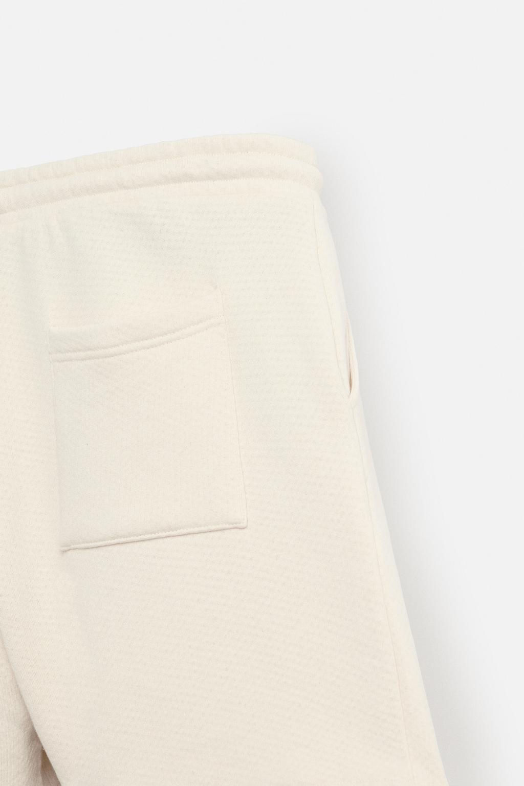 RELAXED FIT JOGGER BERMUDA SHORTS - Zara фото 10