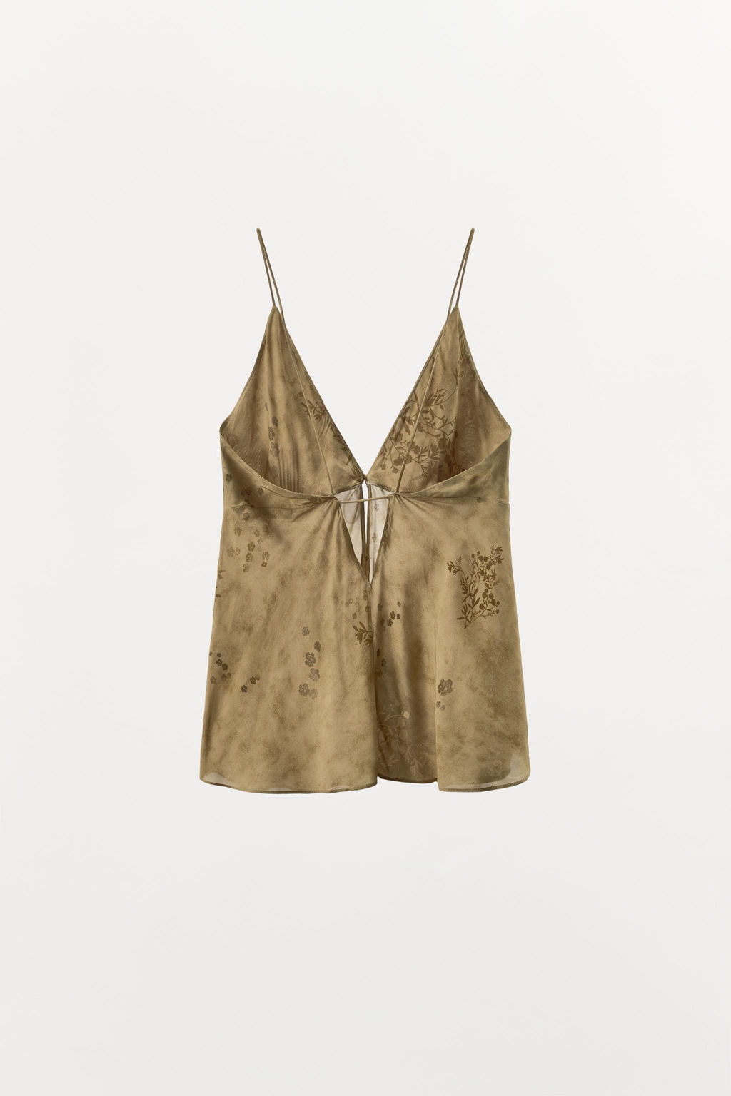 TOP TIRANTES ESTAMPADO / Multicolor - Zara фото 6