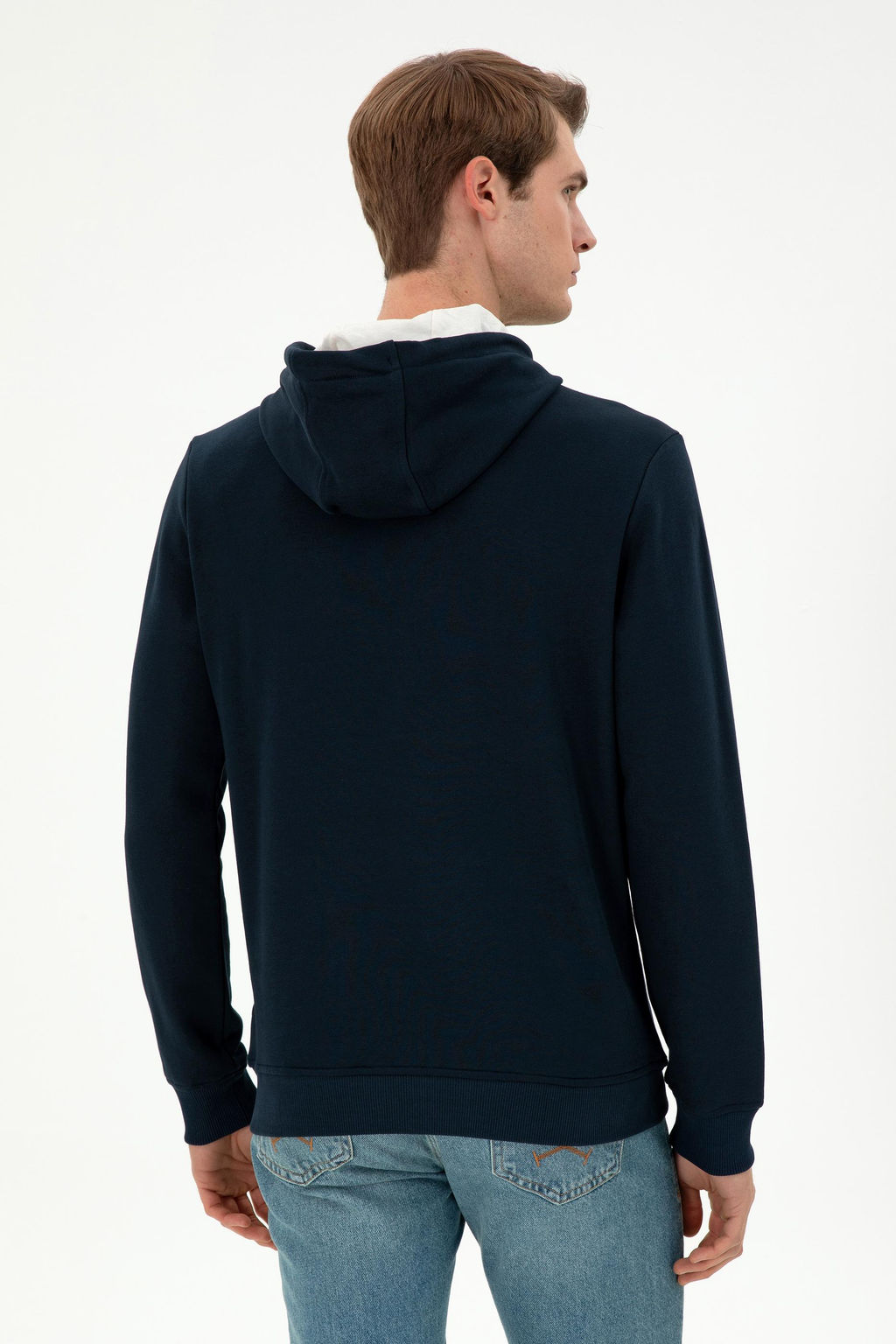 Erkek Lacivert Sweatshirt