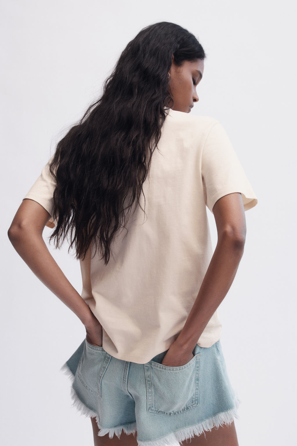 Camiseta estampada de algod?n - H&m фото 7