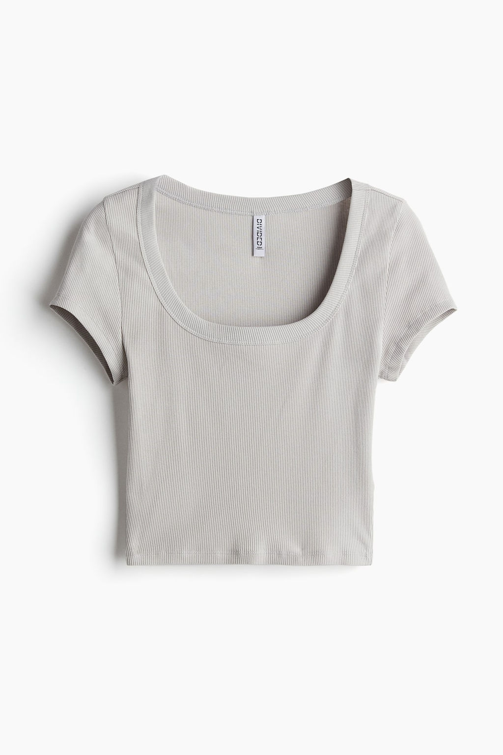 Camiseta cropped de canale - H&m фото 4