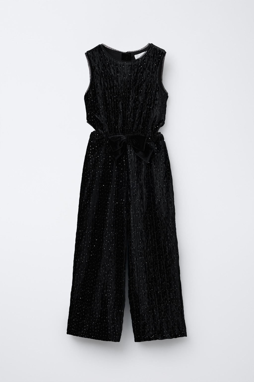 SPARKLY VELVET JUMPSUIT
