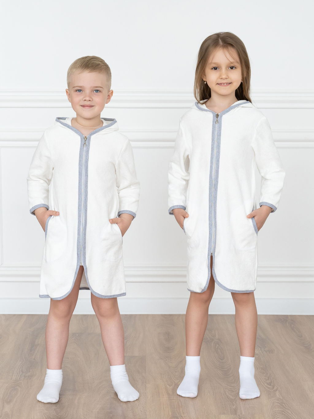 Халат детский желтый - Утенок фото 6