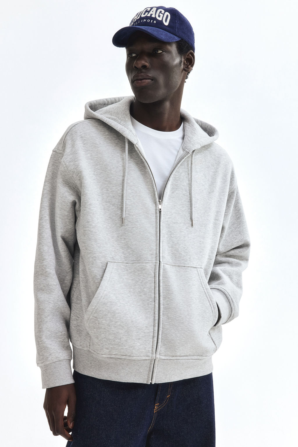 Chaqueta sudadera con capucha Loose Fit - H&m фото 10