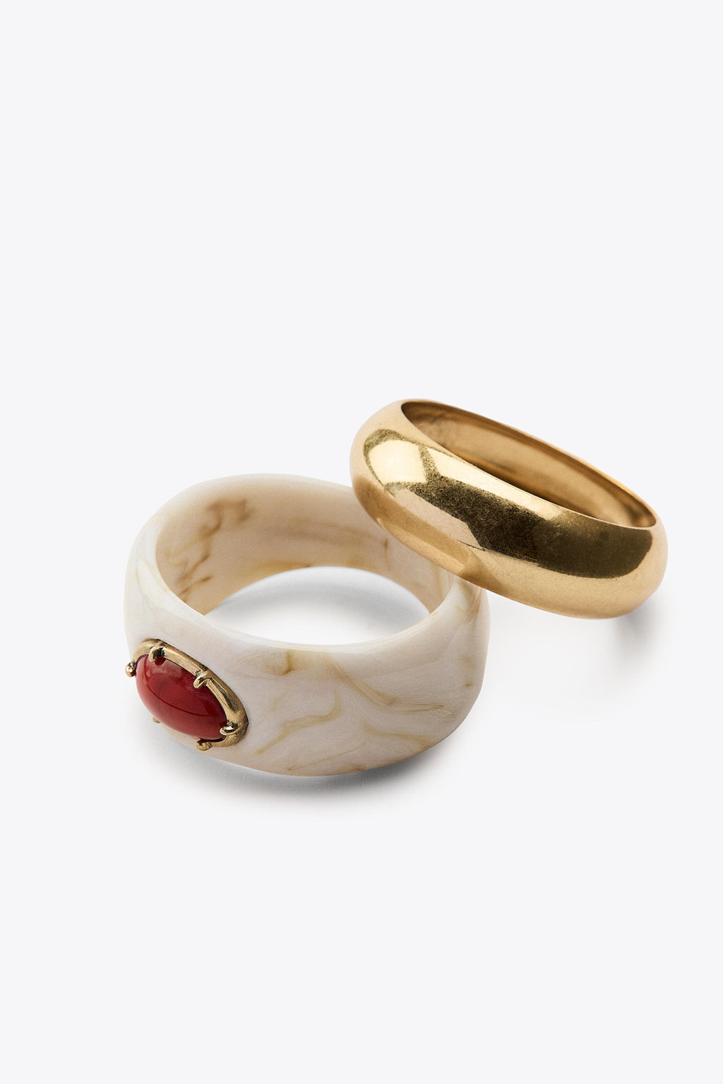 PACK OF METAL AND RESIN BRACELETS - Zara фото 3