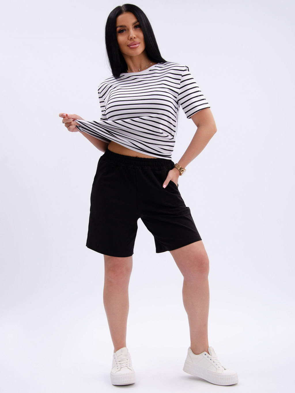 Костюм "Океан 4" чёрный, трикотаж