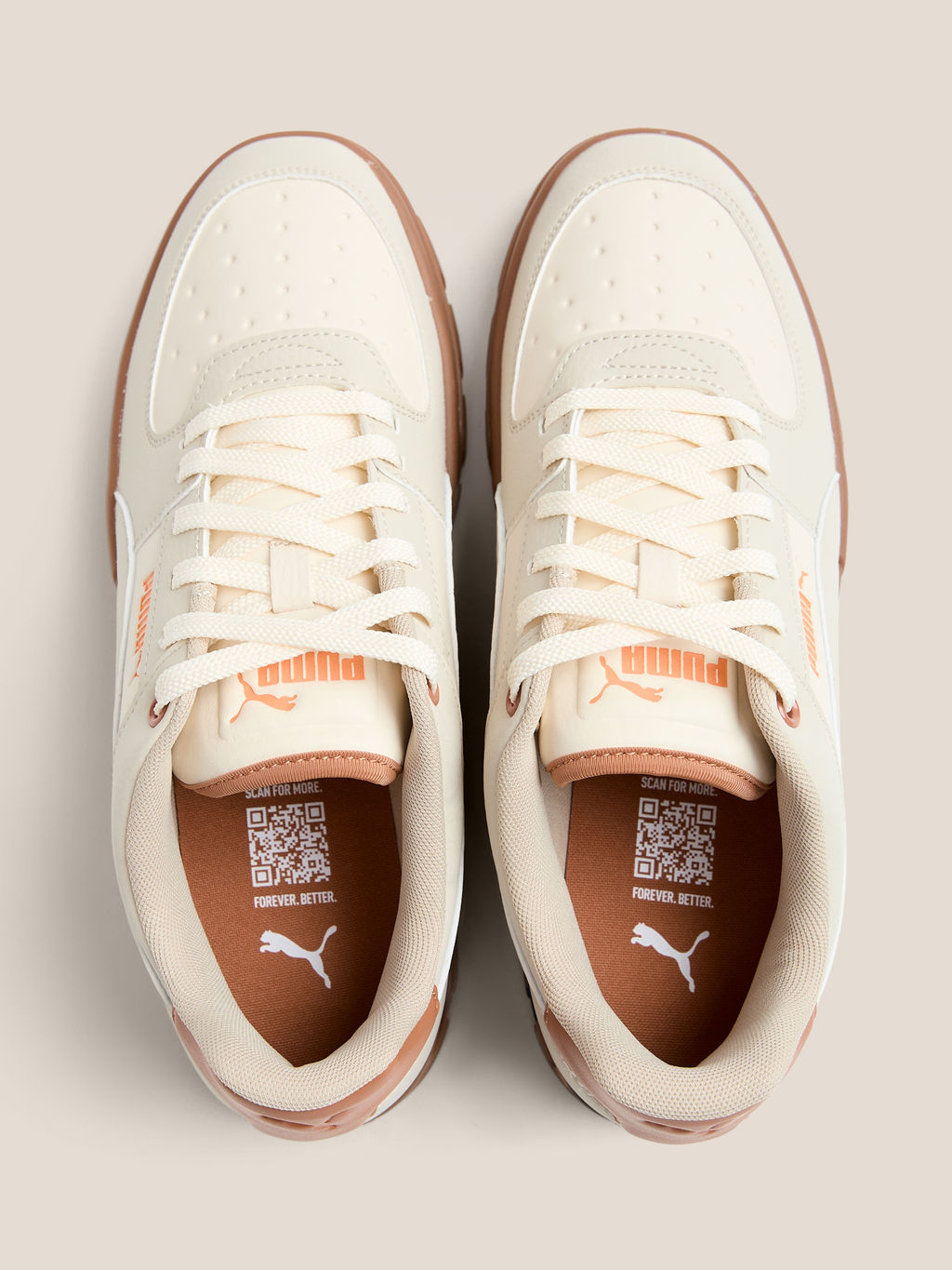 Кеды PUMA Puma Caven 2.0 Abrupt Артикул 4587965, молочно-бежевый