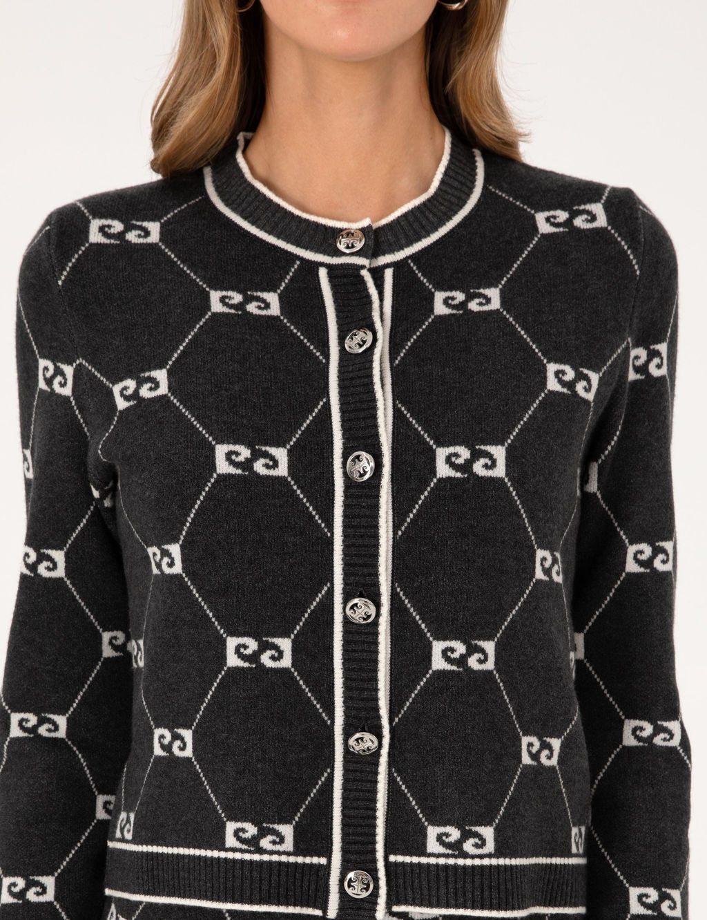 Antrasit Slim Fit Triko H_rka - Pierre cardin фото 6