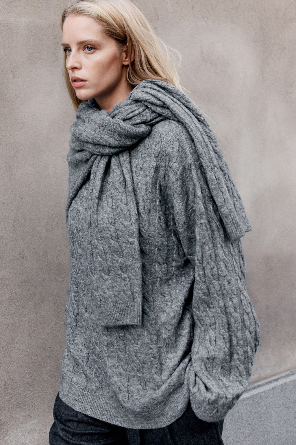 Jersey en punto trenzado - H&m фото 4
