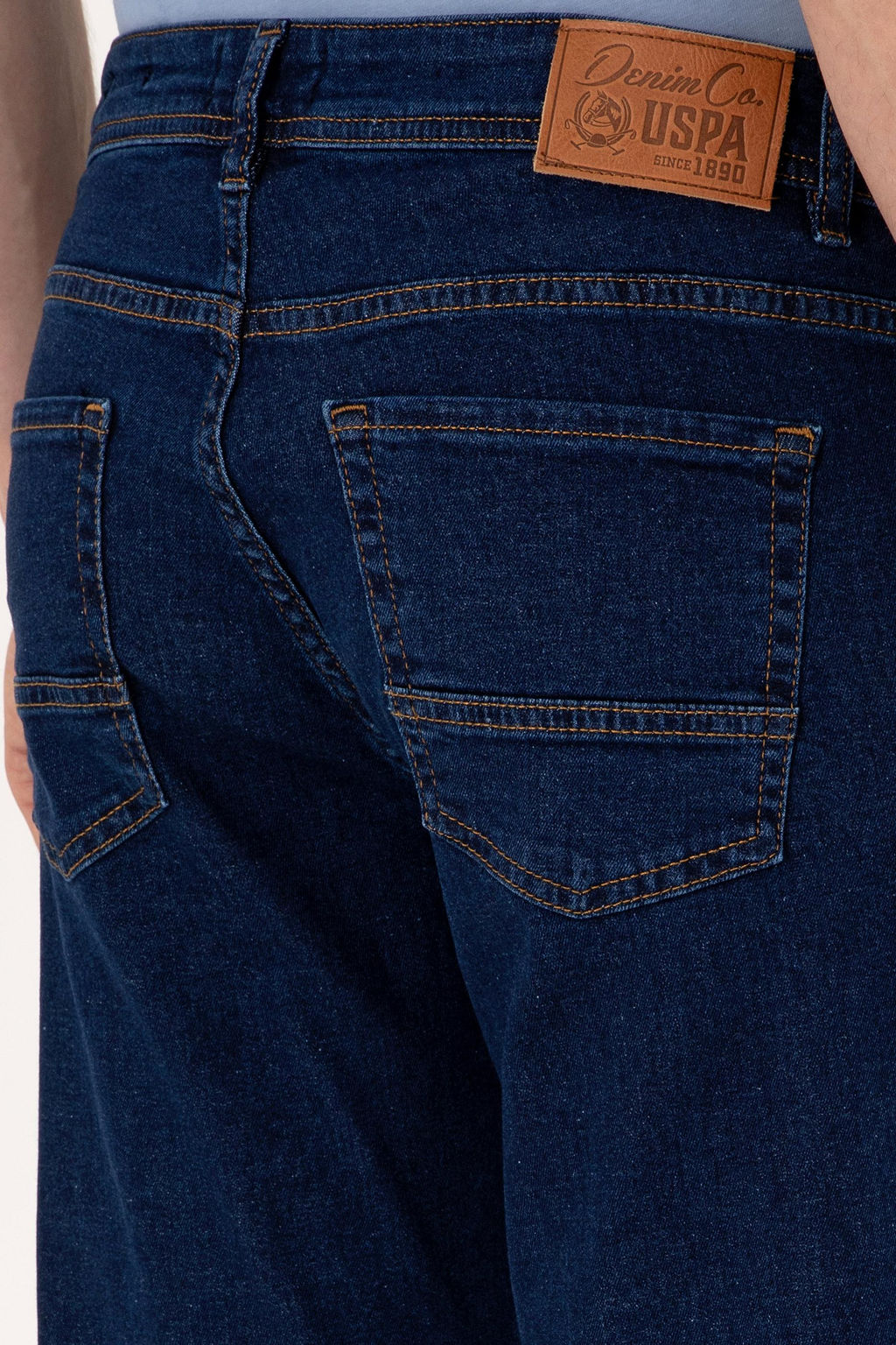 Erkek Koyu Mavi Jean Pantolon - U.s. polo assn фото 6