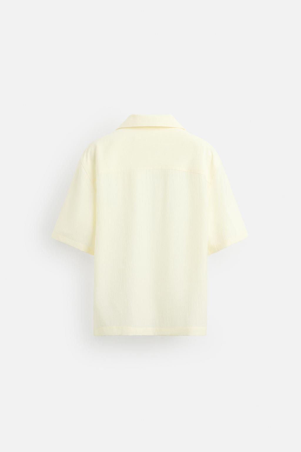 CREASED JACQUARD SHIRT - Zara фото 26