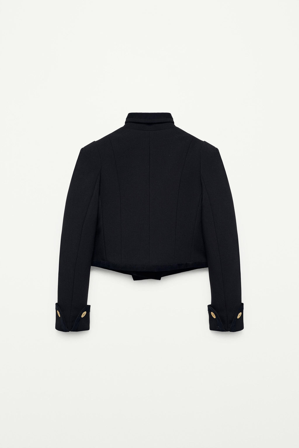CROPPED BUTTONED JACKET - THE ITEM ZARA WOMAN  фото 6