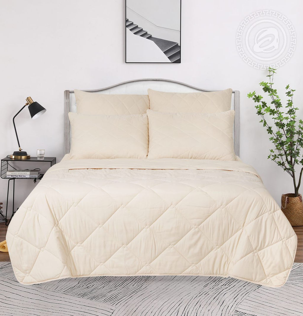 Одеяло Комфорт облегченное (сливки) 140*205/1 шт. Комфорт