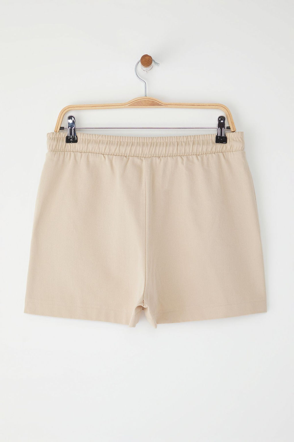 Trendyolmilla Haki %100 Pamuk Gabardin City Boy Bagc?kl? Sort & Bermuda TWOSS25SR00212 фото 14