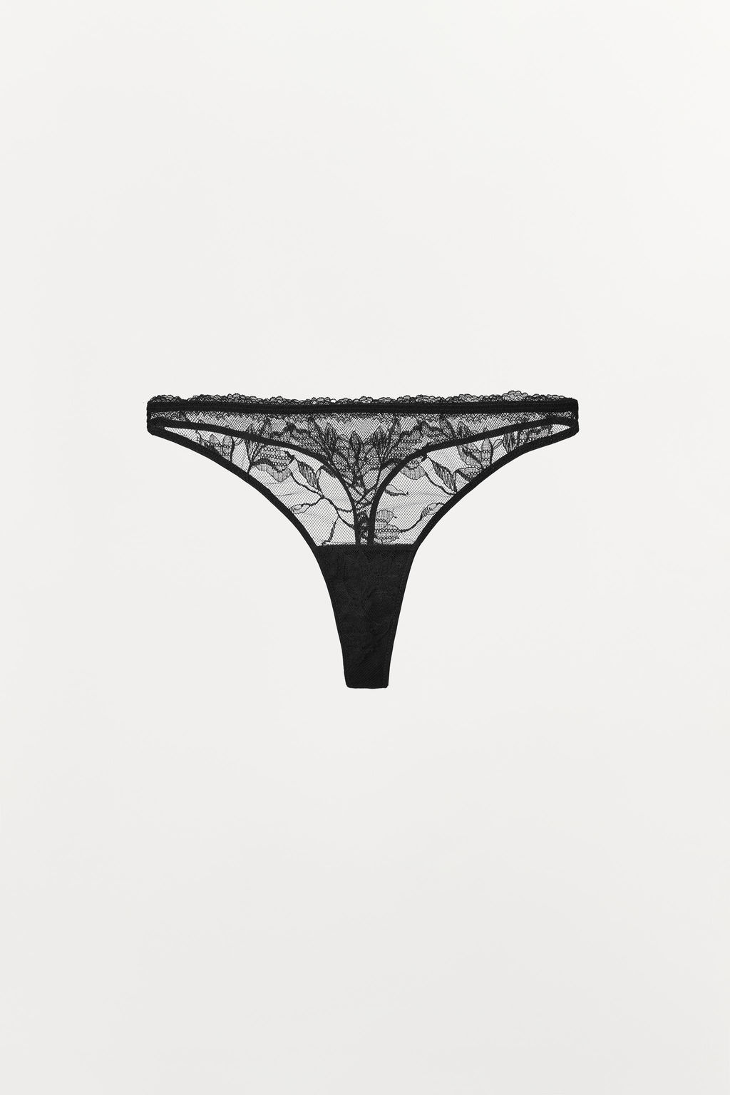 FLORAL EMBROIDERED THONG - Zara фото 5