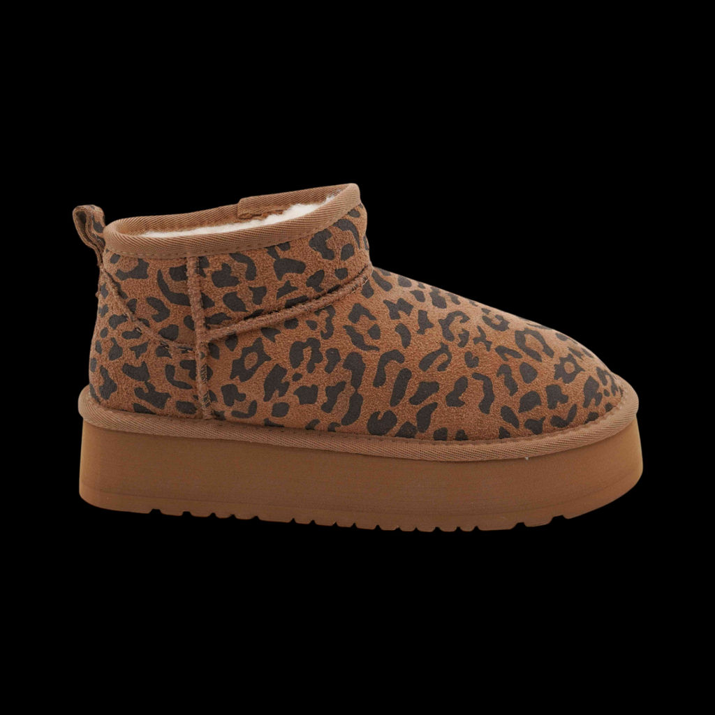 Сапоги из натуральной кожи UN002-11 коричневые