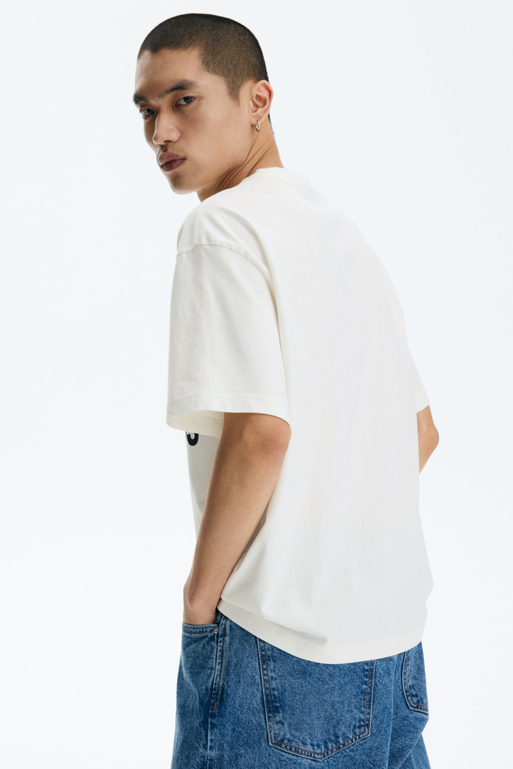 Camiseta estampada Relaxed Fit - H&m фото 7