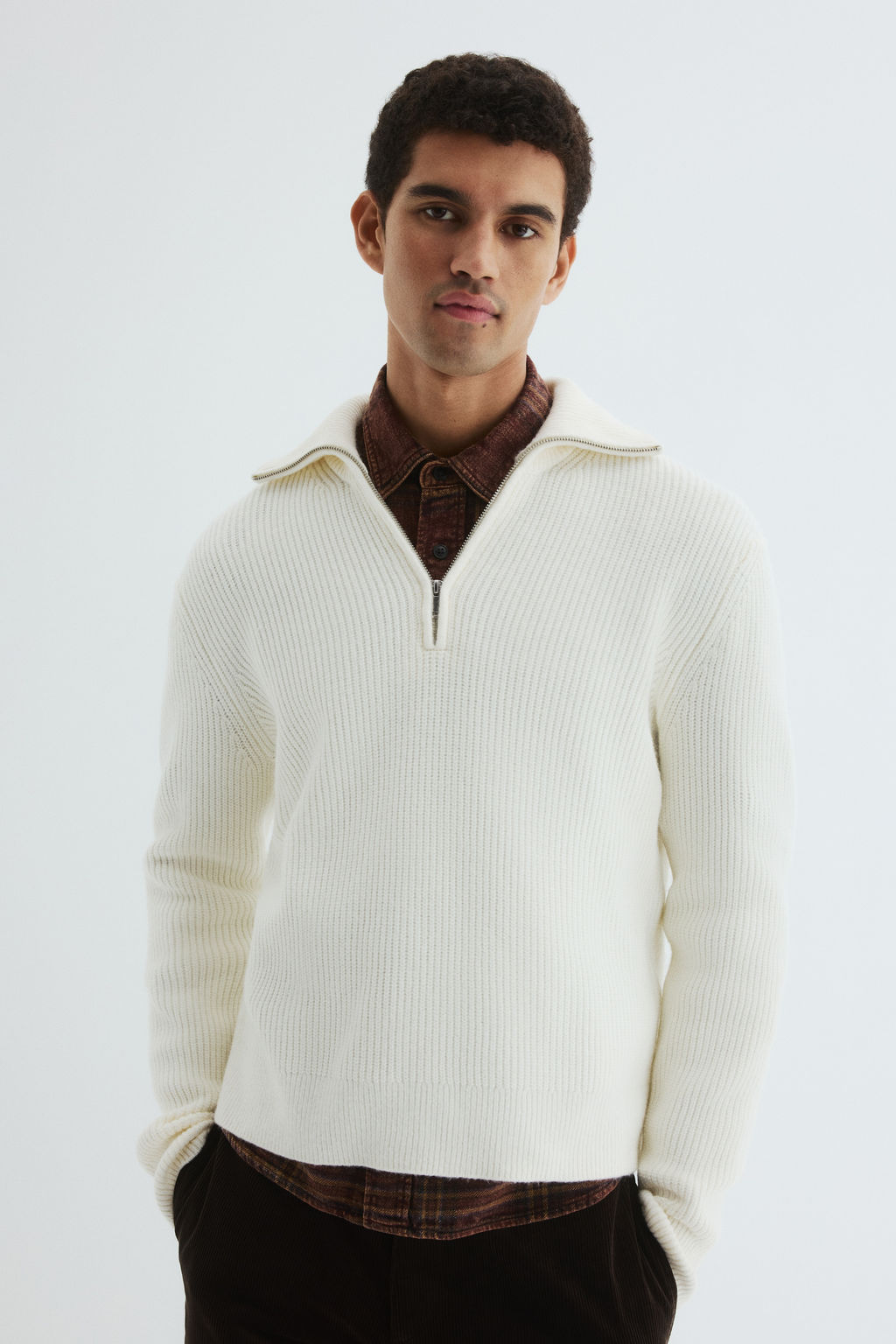Jersey con media cremallera Regular Fit - H&m фото 2