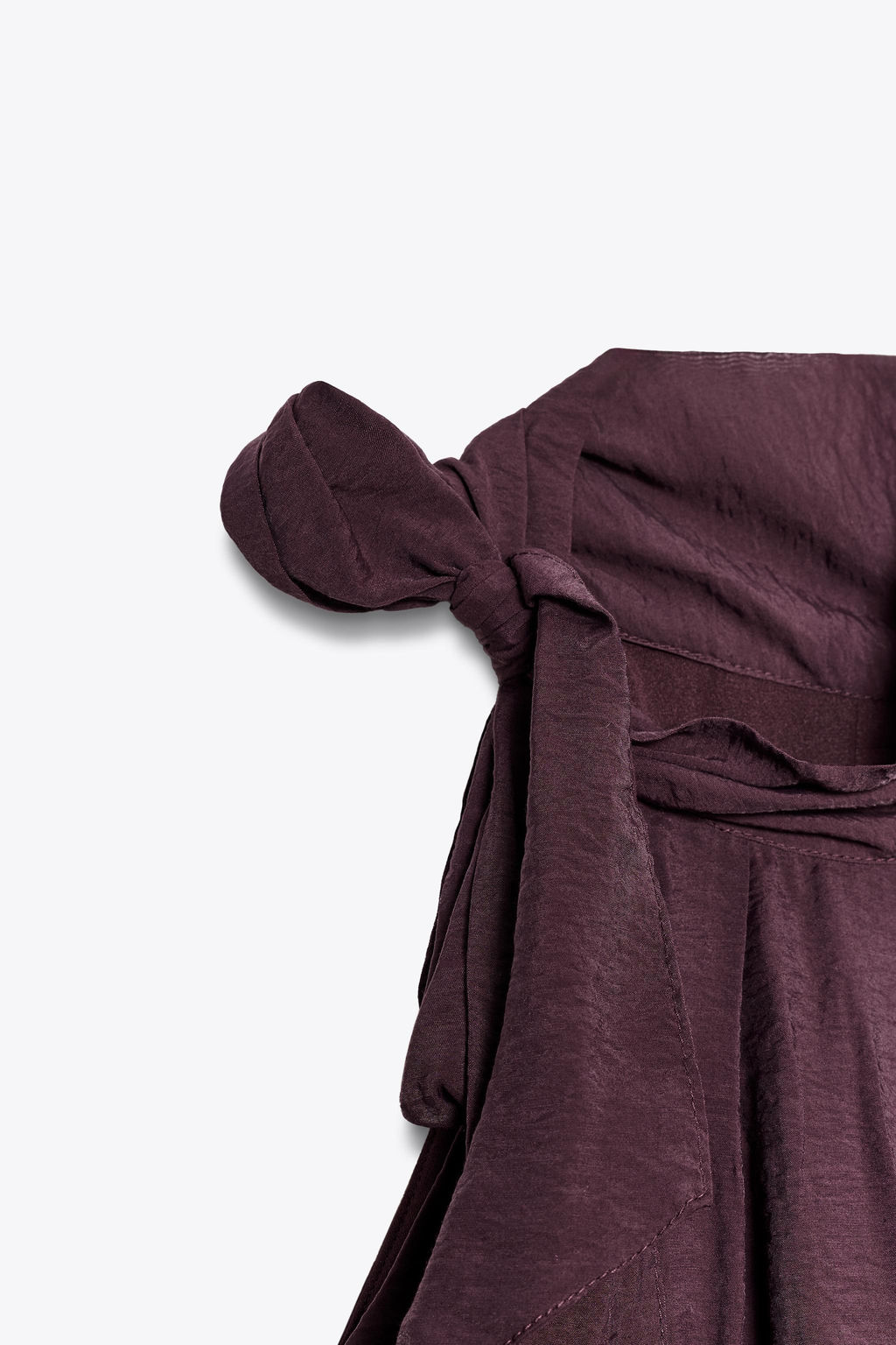 BOW DETAIL PUFF TOP - Zara фото 14