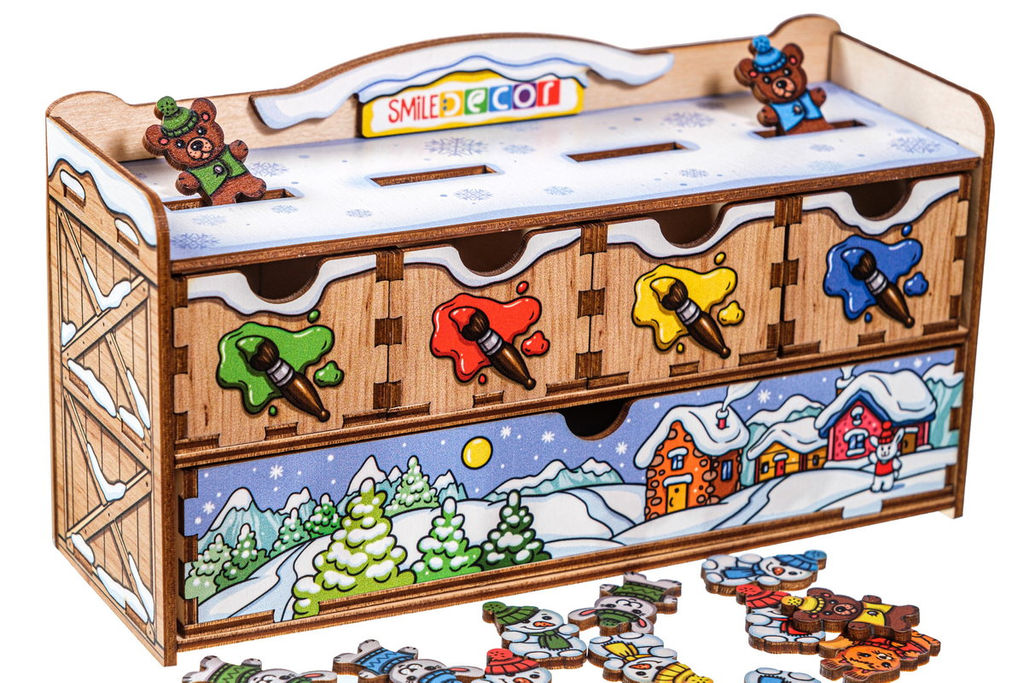Дидактическая игра Волшебный комодик Новый год - Smiledecor фото 9