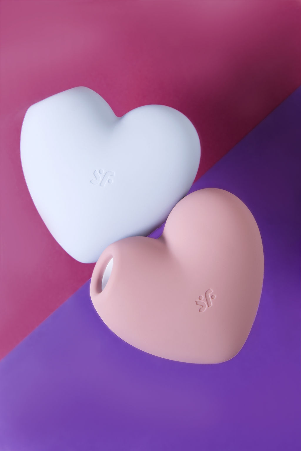 Вакуум-волновой бесконтактный стимулятор клитора Satisfyer Cutie Heart, силикон, голубой  фото 16
