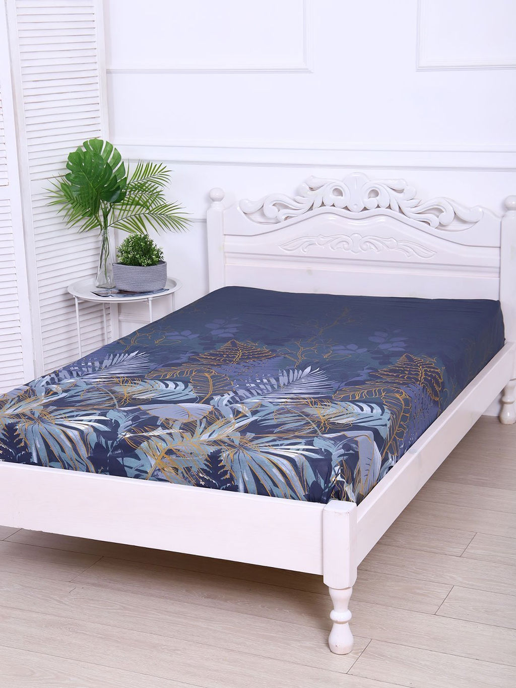 Простыня бязь - Ночные тропики 180х215