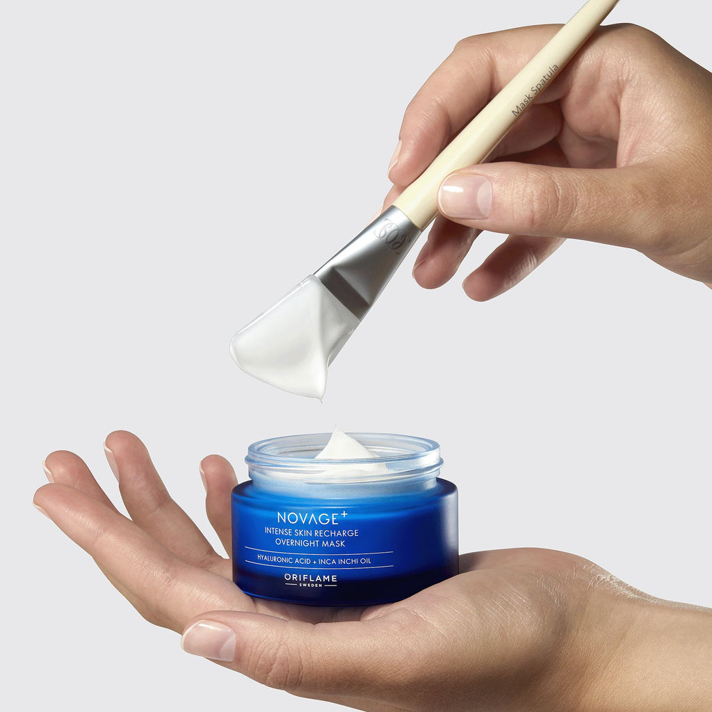 Ночная маска для интенсивного восстановления кожи NovAge - Oriflame фото 4