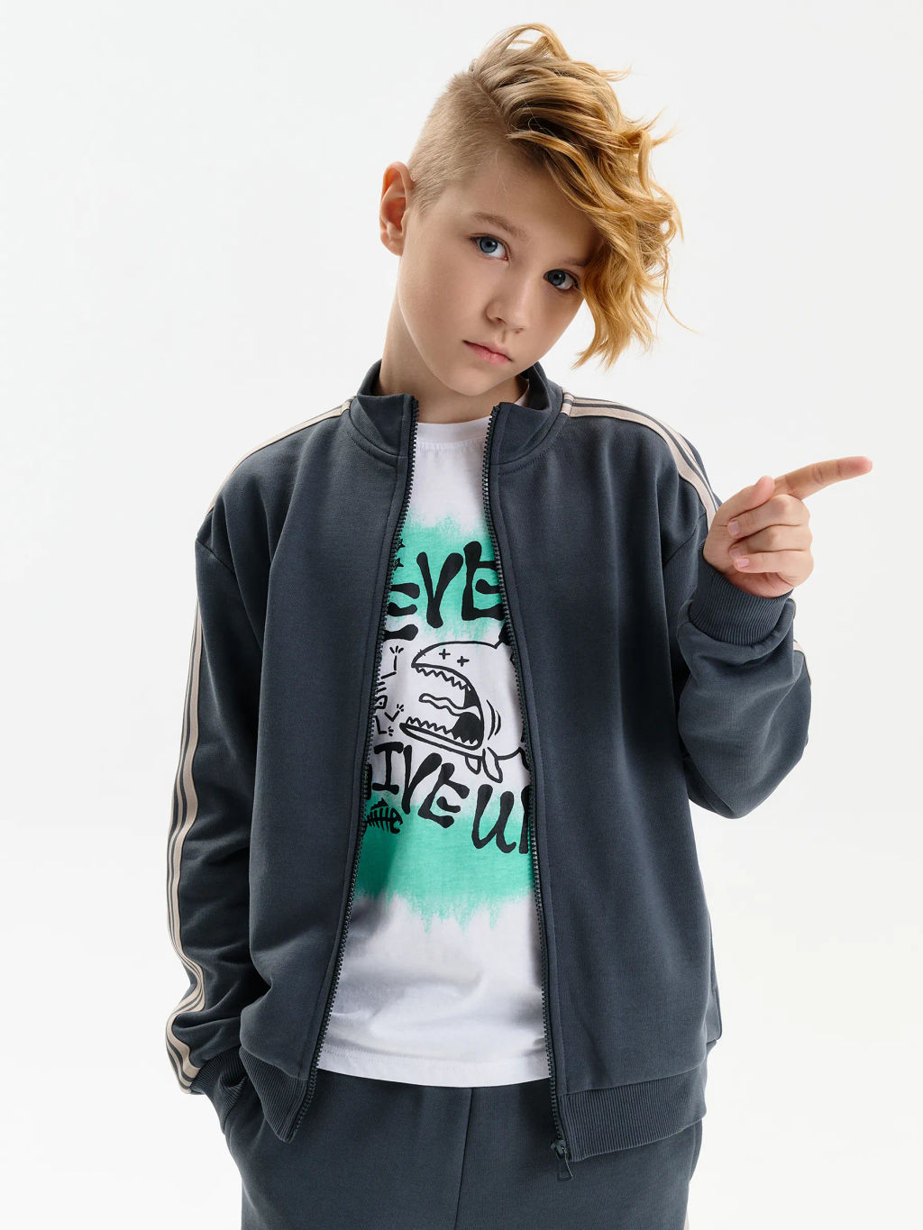 PELICAN, футболка для мальчиков, Белый  фото 12