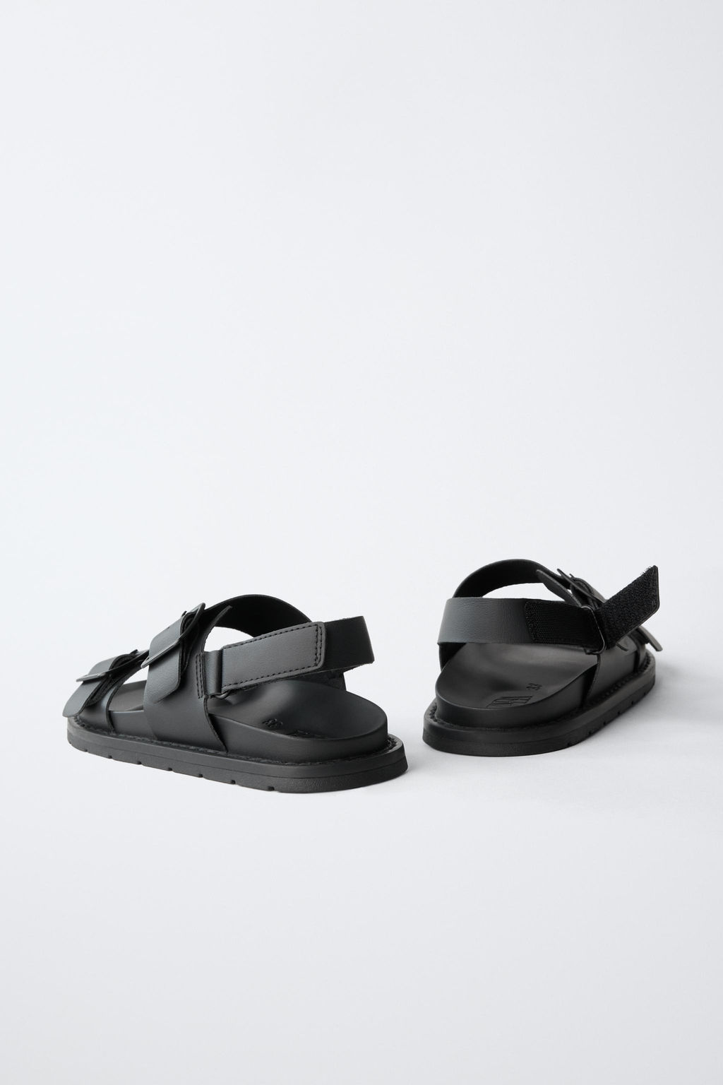 SANDALIA HEBILLAS / Negro - Zara фото 5