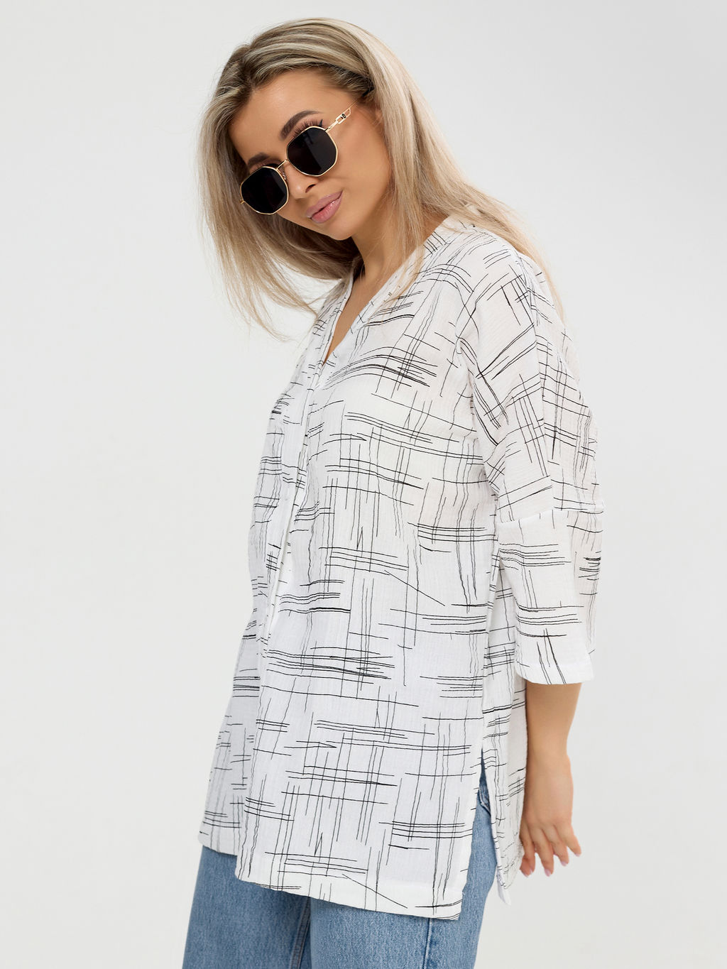 Туника женская м28 штрихи НОВИНКА - Лето-текс фото 6