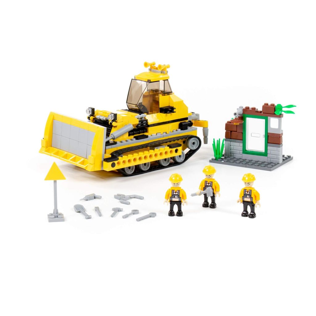 Конструктор Классик Город. Строительная бригада-2 (415 элементов) (в коробке) - Полесье фото 2