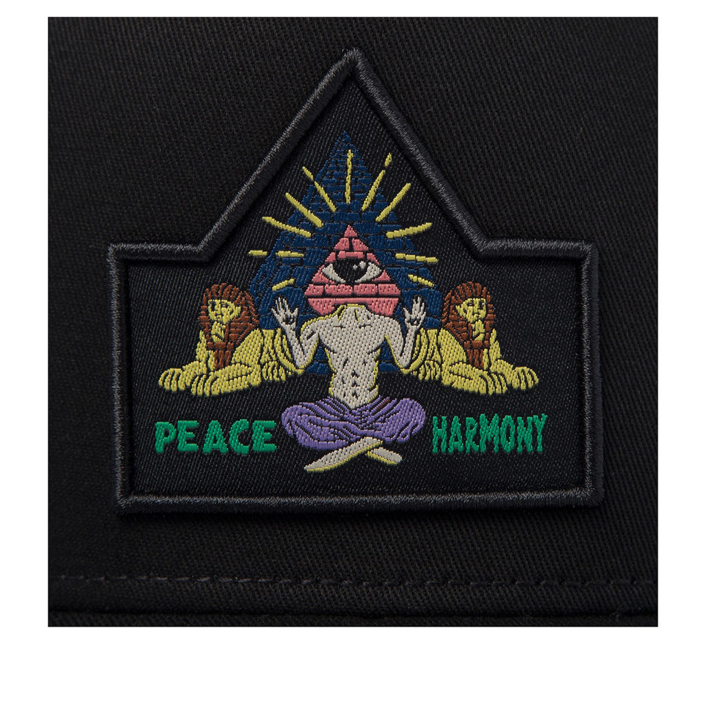 Бейсболка DJINNS арт. HFT Peace Harmony (черный)