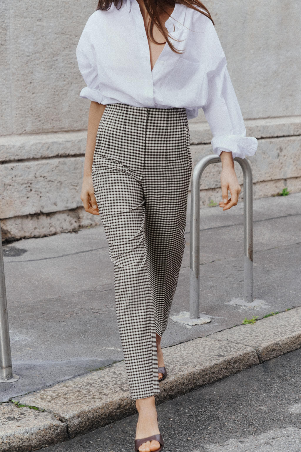 HIGH-WAIST TROUSERS - Zara фото 5