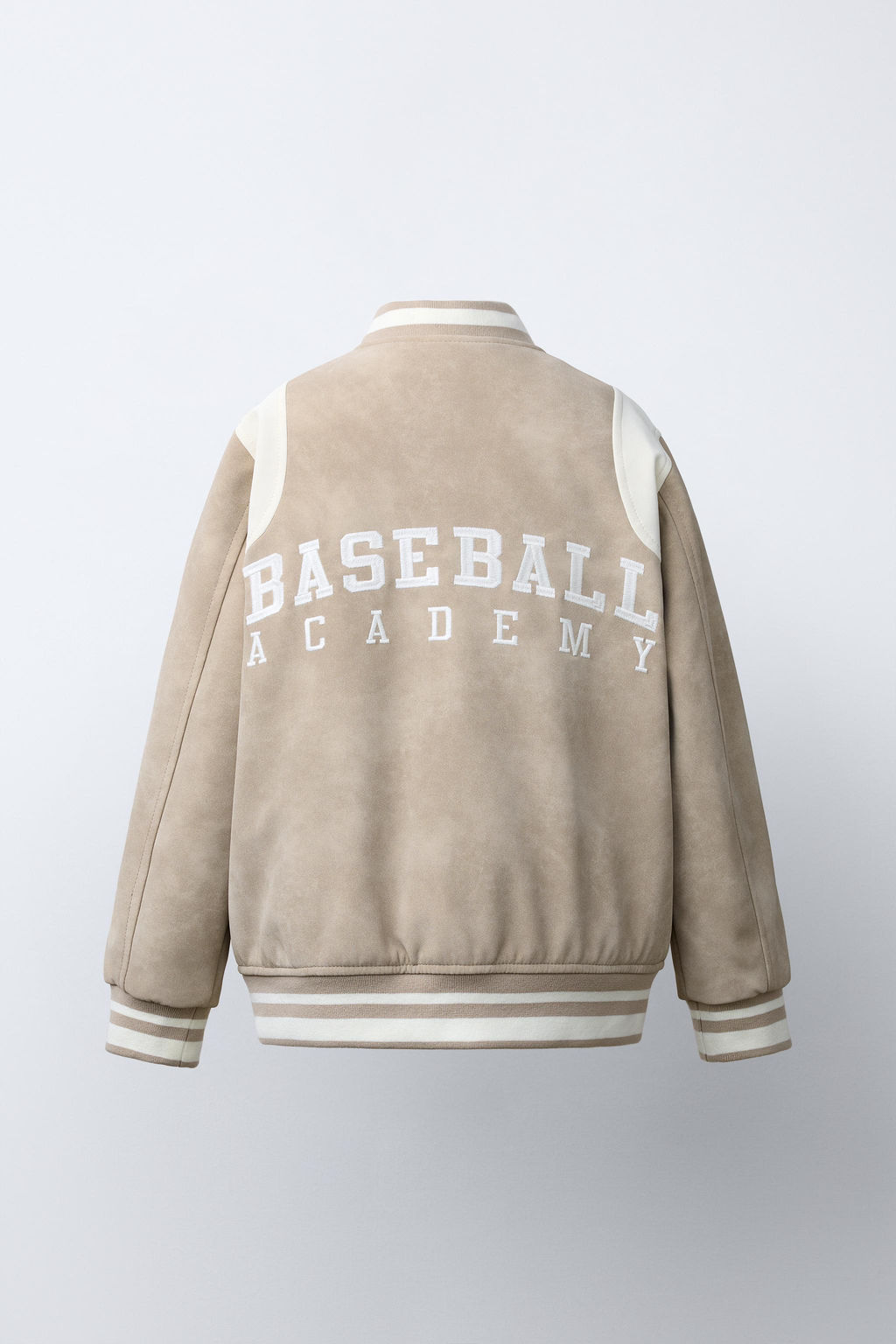 BOMBER EFECTO ANTE TEXTO / Piedra - Zara фото 4