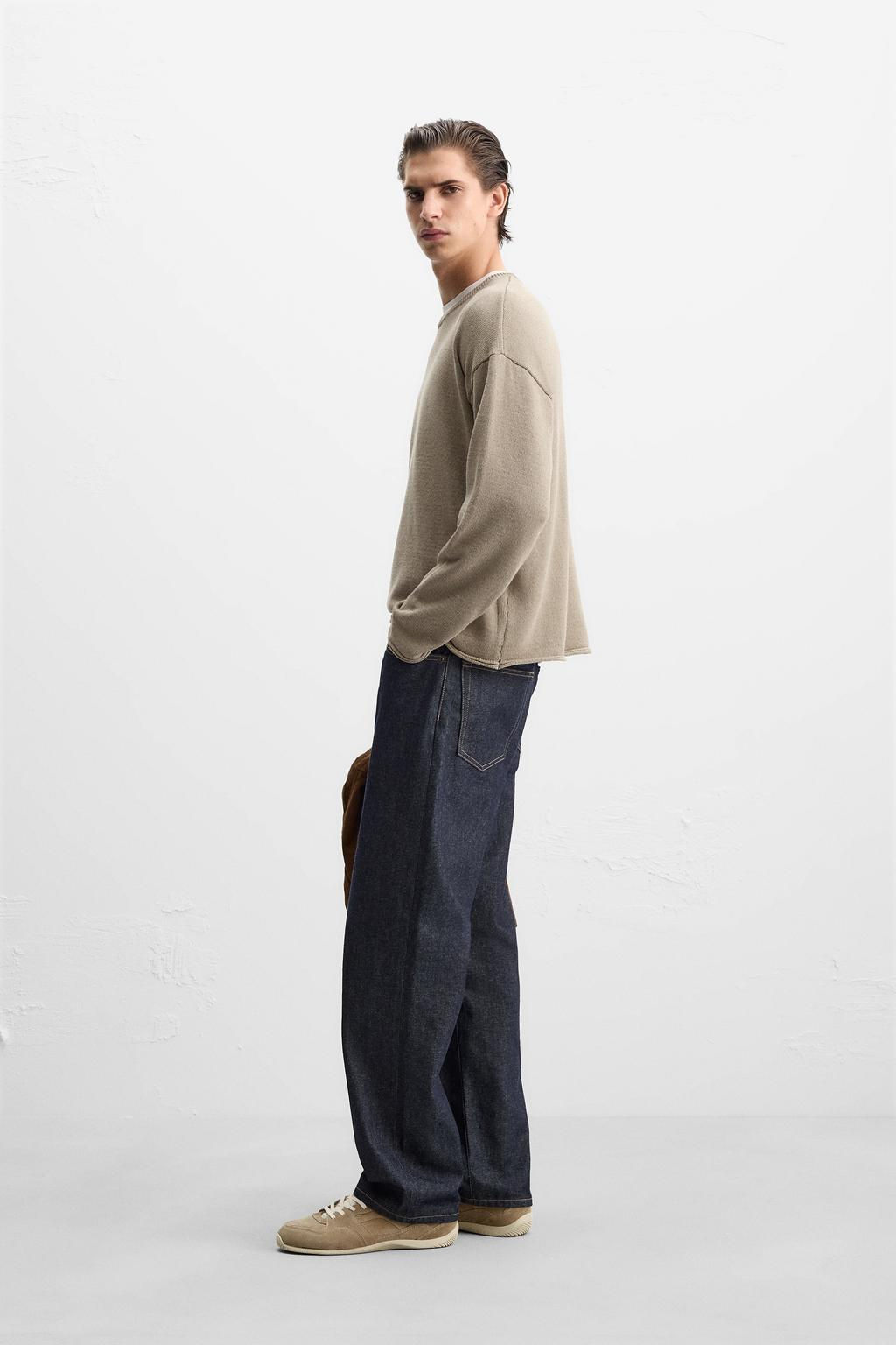 SWEATER WITH RAISED FINISH - Zara фото 22